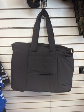 A New Day NWT Black Weekender Travel Tote Bag Crossbody $45 Retail